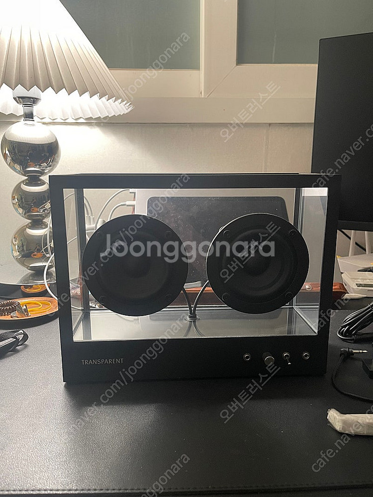 트랜스페어런트 transparent 스피커 블랙 sma...--0