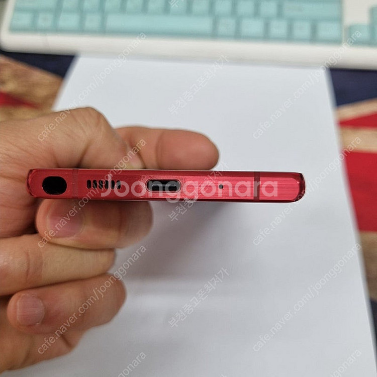 201871 갤럭시노트20 5G 레드 SK 무잔상 중고...--3