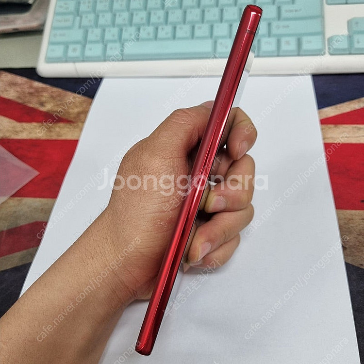 201871 갤럭시노트20 5G 레드 SK 무잔상 중고...--4