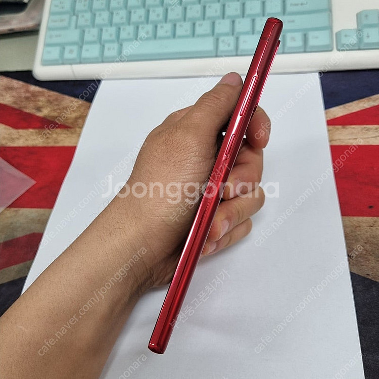 201871 갤럭시노트20 5G 레드 SK 무잔상 중고...--5