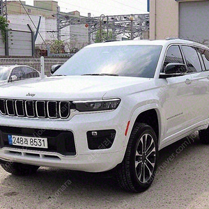 지프 그랜드체로키 중고 흰색 22년 15,157km WL 3.6L 오버랜드 중고차 리스 할부 추천 당일출고