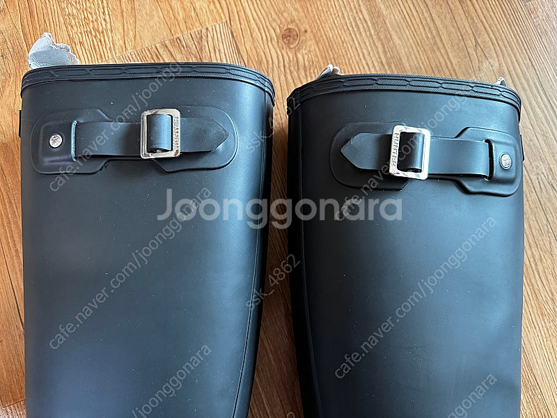 헌터 오리지널 톨 레인부츠 블랙 280--3