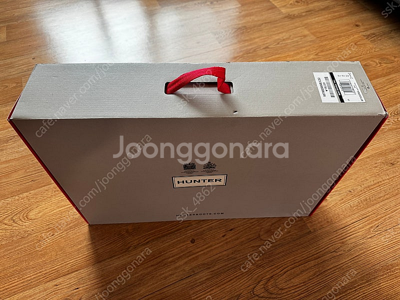 헌터 오리지널 톨 레인부츠 블랙 280--6