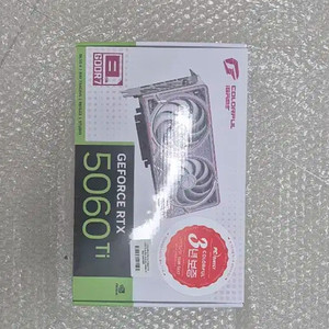 컬러풀 RTX5060Ti 화이트 그래픽카드 (새상품)