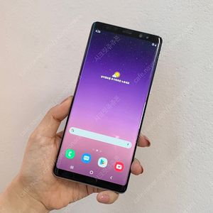 브랜드 삼성 갤럭시 노트8 모델명 N950 정상해지 단말기 판매(180일 A/S 가능)