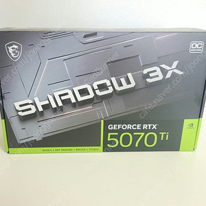 (미개봉) MSI 지포스 RTX 5070Ti 3X OC D7 16GB