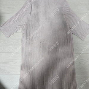 이세이미야케 해칭 라이트핑크 반팔탑