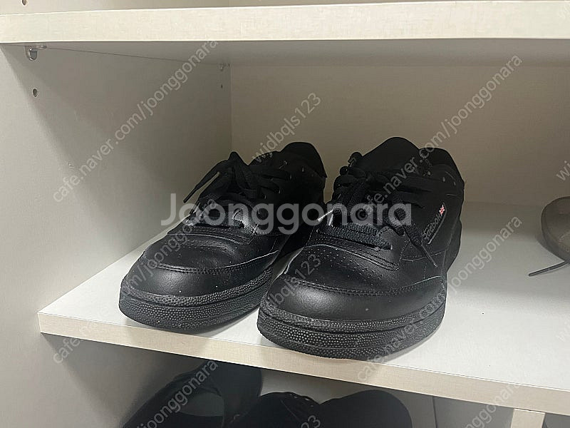 리복 클럽c 300사이즈 블랙, 로멘틱무브 클러그290--0