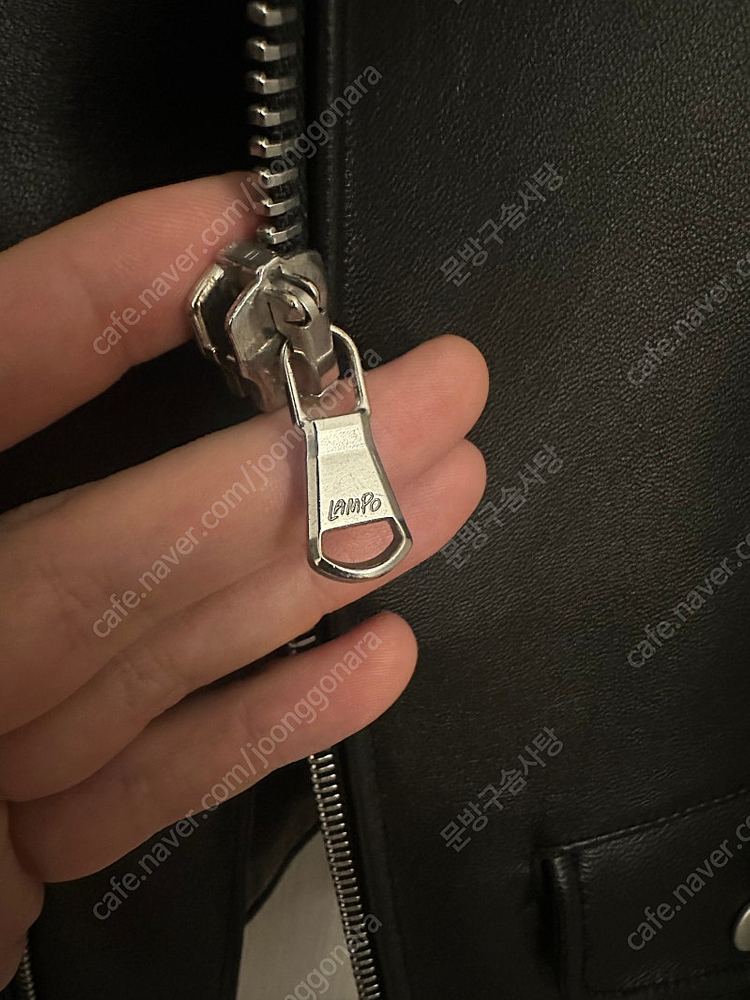 느와르라르메스 양가죽 라이더재킷(람포지퍼) 이미지