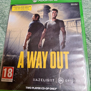 xboxone 어웨이 아웃 정발판 상태S급 팝니다.