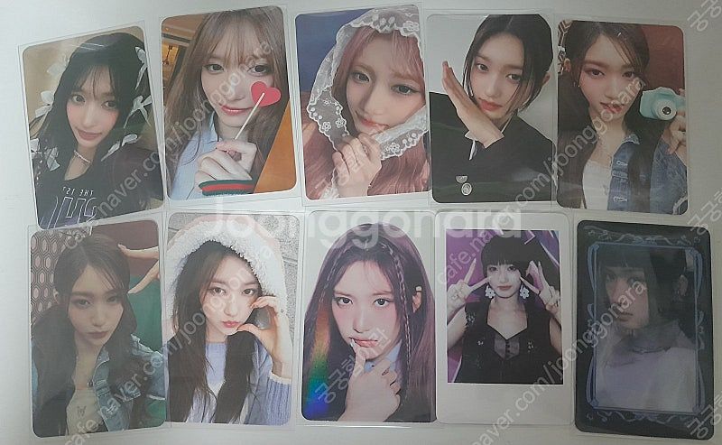 일괄 덤드림 택포) 아이브 이서 정품 포카 10장--0