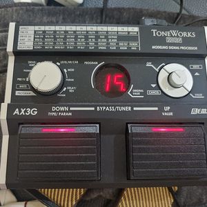 Korg AX3G 이펙터 팝니다.