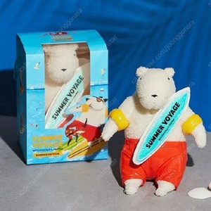한정판 푸빌라 썸머 보야지 인형 2개 일괄 (동물 북금곰 곰인형)