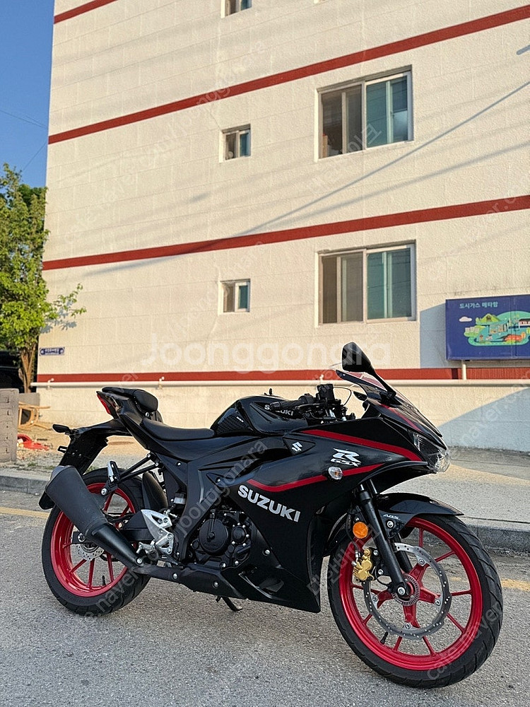 [신차보증]스즈키 GSX-R 125 24년식 검빨 짧은...--0