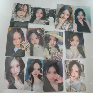 택포 덤100장 이상 사진 있어요)아이브 가을 정품 포카 12장