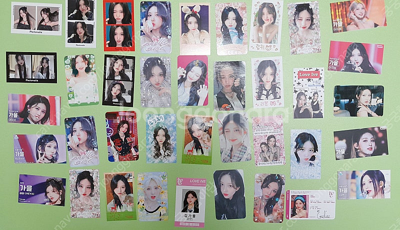 택포 덤100장 이상 사진 있어요)아이브 가을 정품 포...--2