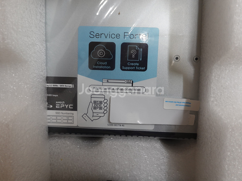 [고속 대용량 153.6TB SSD 1U 렉형 NAS]...--2