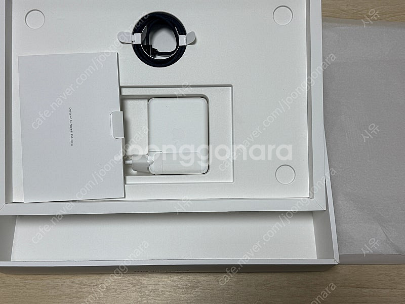 맥북 M3 Pro 16인치 블랙 풀박스 기본형 + 애케...--1