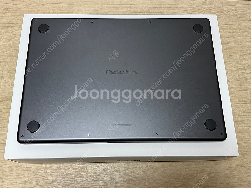 맥북 M3 Pro 16인치 블랙 풀박스 기본형 + 애케...--3