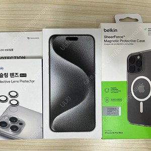 아이폰15 프로맥스 화이트 256gb (애플케어 플러스)