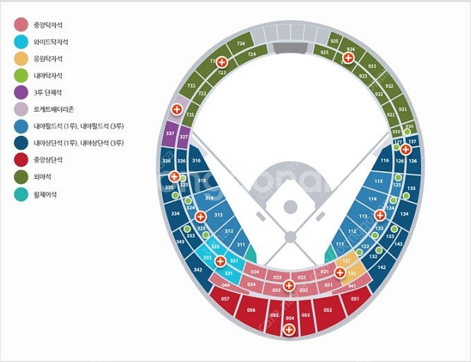 6월 17일 18일 19일 롯데vs한화 내야필드석 내야...--0