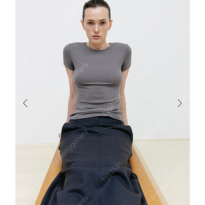 르셉템버 르917 TESSA SKIRT by JAPANESE FABRIC 스커트 네이비 새상품