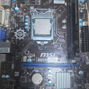 i5-4690 + msi h81m + ddr3 8gb 팝니다