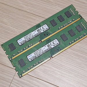 [인증+안전거래회원/최고등급회원/업자아님/개인판매] 삼성전자 삼성 램 DDR3 12800U 1600MHZ 총 16GB = 8GB 2개 메모리 16G 8G 2EA CU알뜰택배/GS2