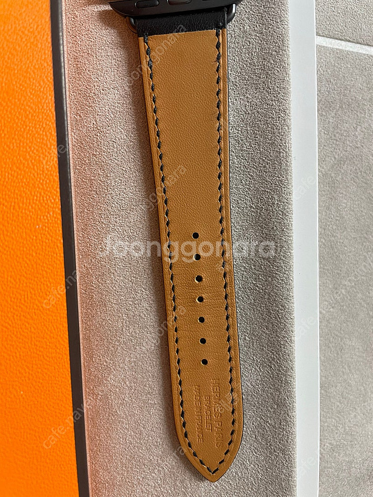 애플워치 에르메스 가죽스트랩 41mm 시착품--5