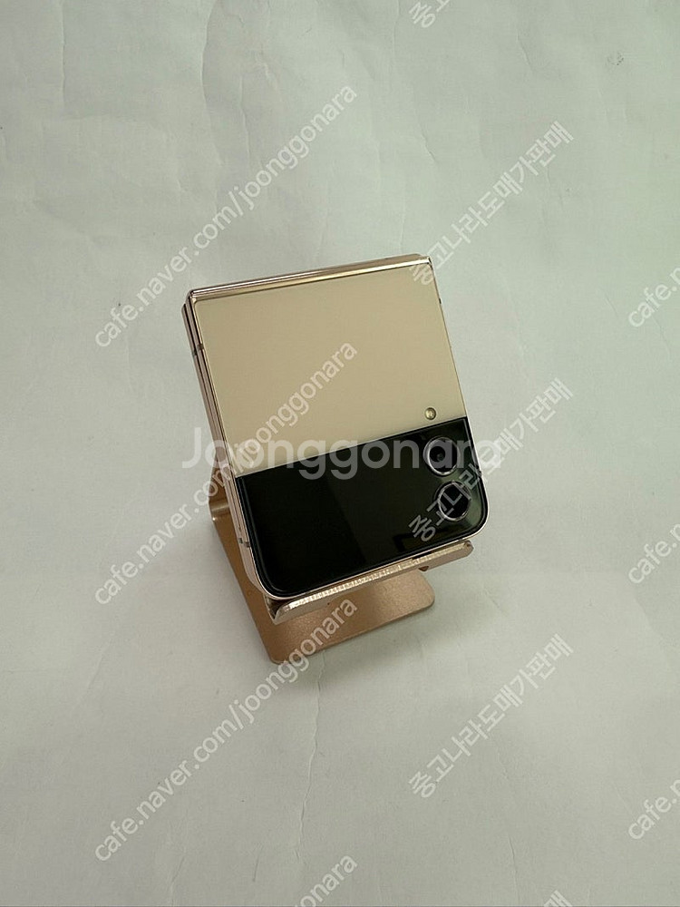 166968 갤럭시Z플립4 256GB U+ 핑크골드 가...--3