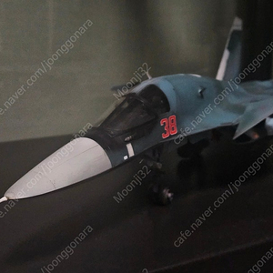 Su-34 전투기 프라모델 완성작