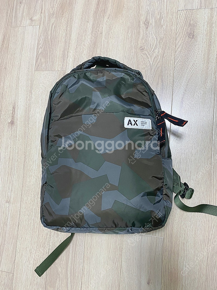 새제품) 아르마니 익스체인지 백팩 남녀공용 캐주얼 가방...--0
