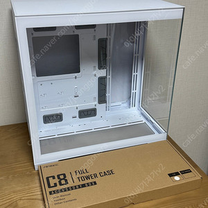 안텍C8 빅타워케이스 화이트 팝니다