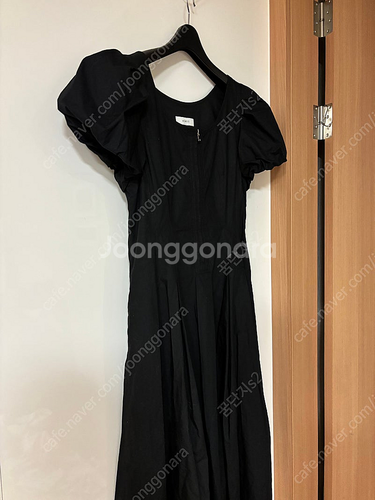 Aumuu 오뮤 원피스 벌룬 퍼프소매 결혼식 하객룩 직...--2