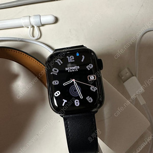 애플워치9 에르메스 41mm 느와르