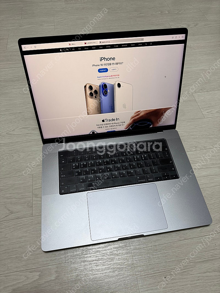 맥북 프로 m1 프로 16인치 16gb 1tb--0