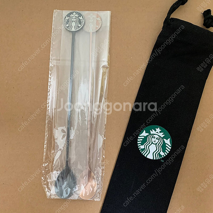 가격인하 대만 스타벅스 머들러세트 홈카페 스푼세트 택포--0