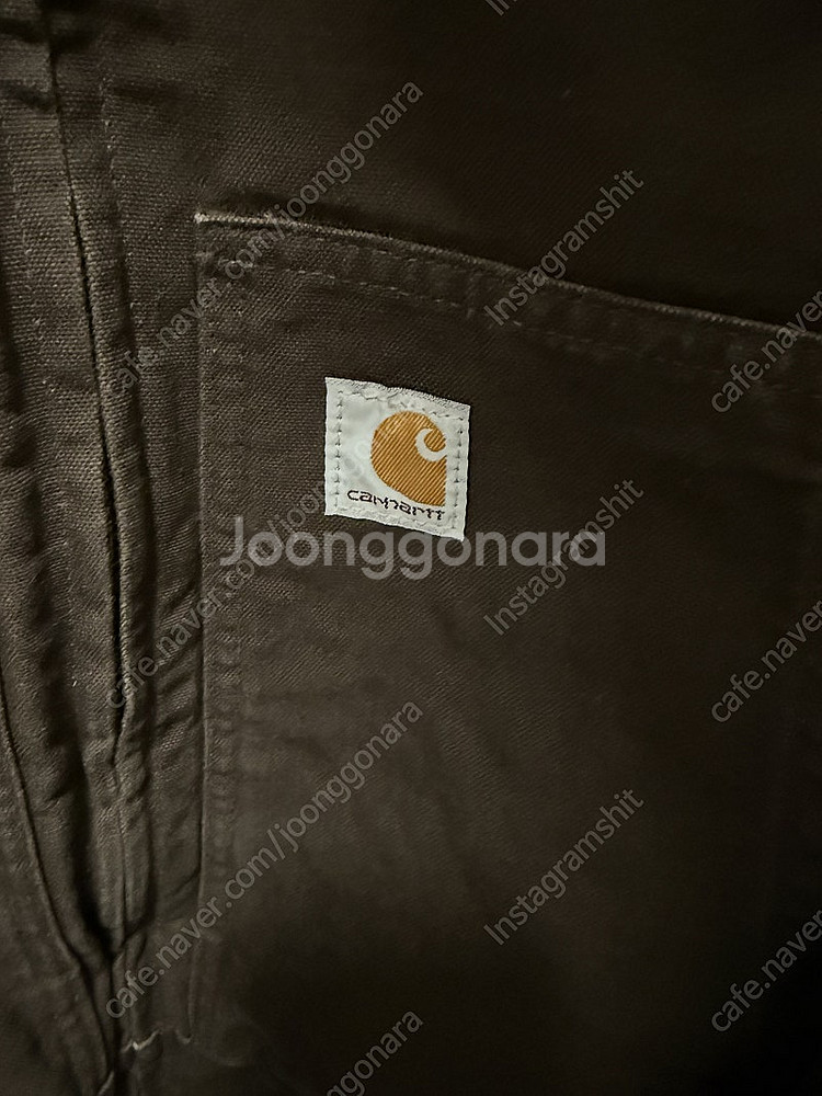 [XXL] 칼하트 J140 reg 워크자켓 다크 브라운--1
