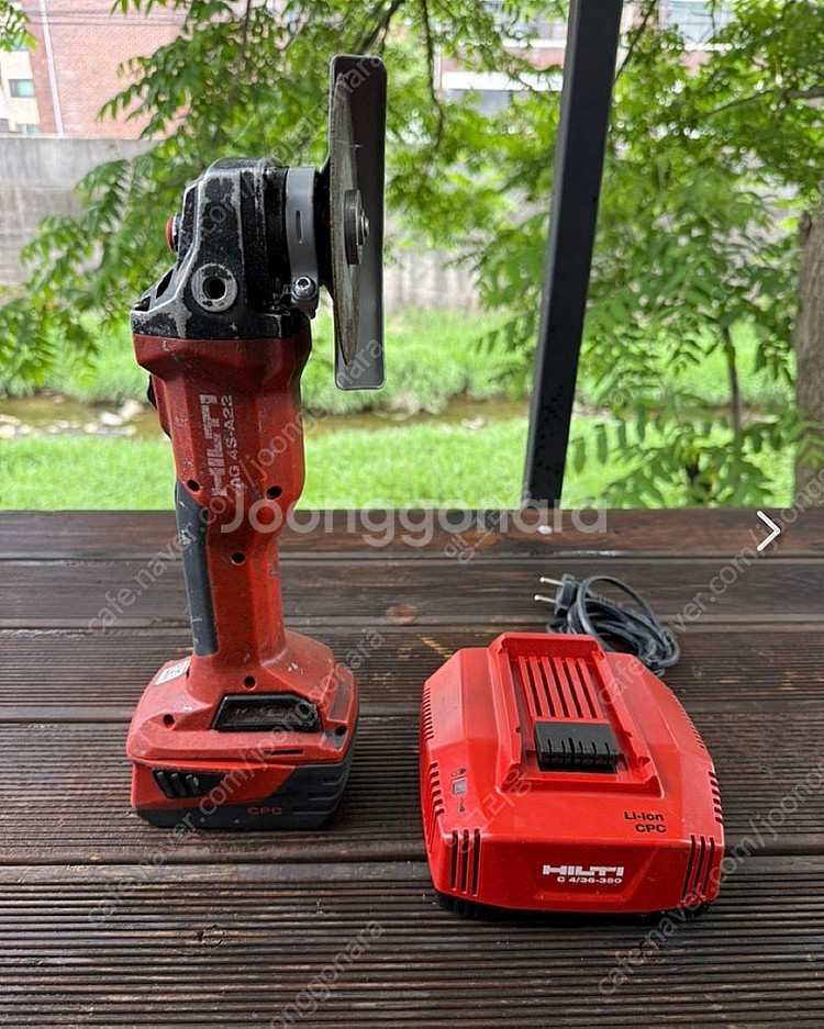 힐티 AG 4S-A22 4인치 충전 그라인더 판매 합니...--0