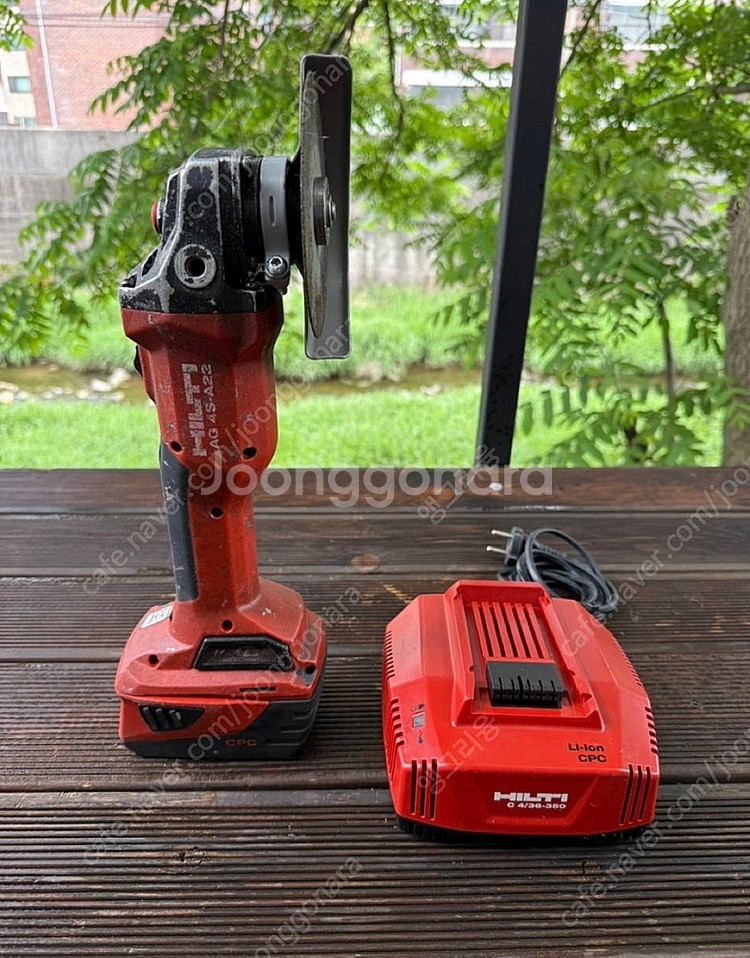 힐티 AG 4S-A22 4인치 충전 그라인더 판매 합니...--1