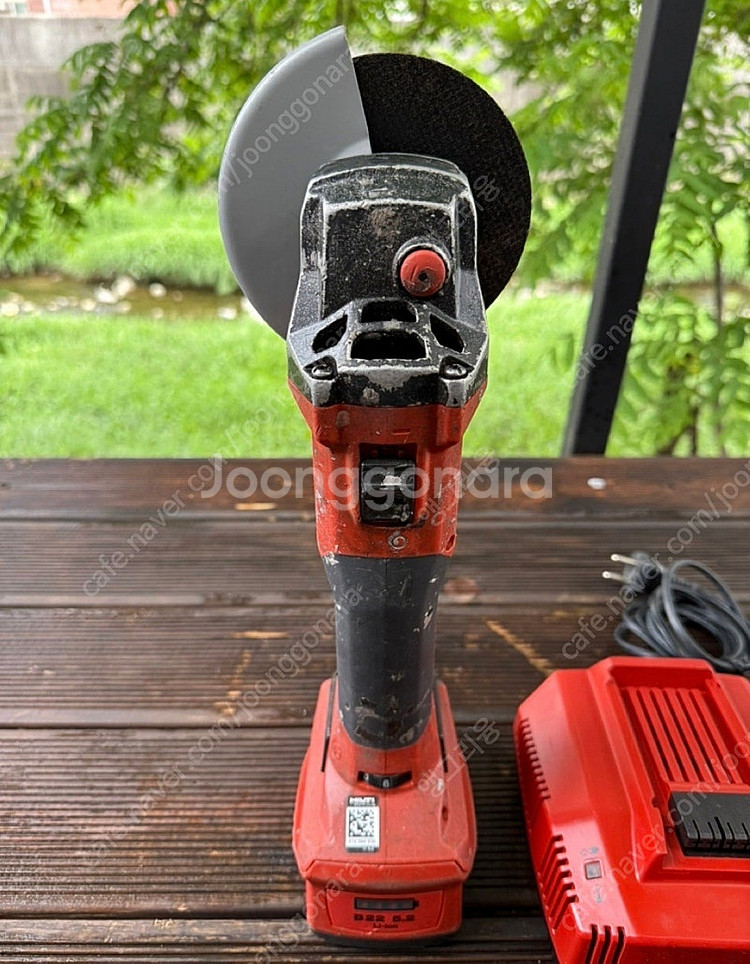 힐티 AG 4S-A22 4인치 충전 그라인더 판매 합니...--4