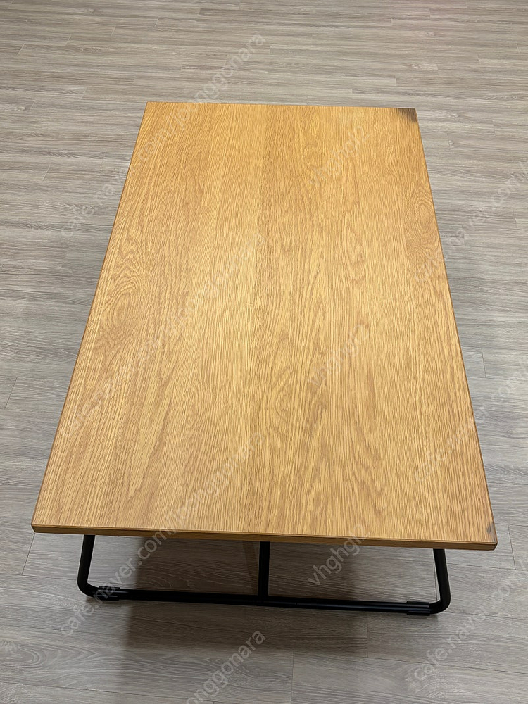 무인양품 접이식 로우 좌식테이블 떡갈나무--1