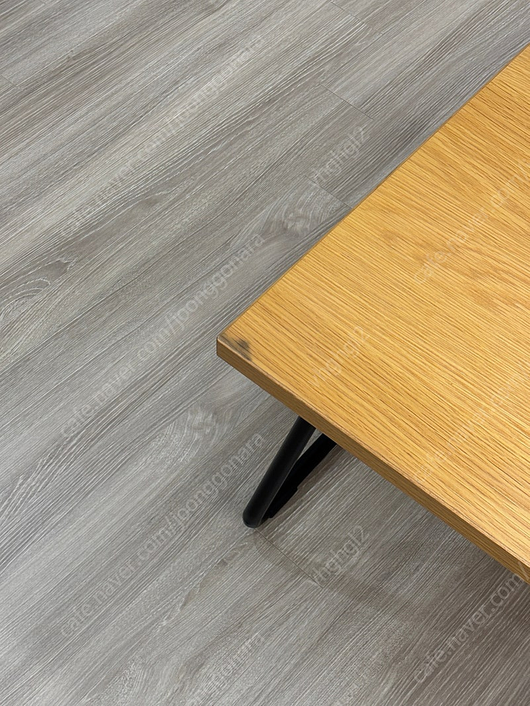 무인양품 접이식 로우 좌식테이블 떡갈나무--7