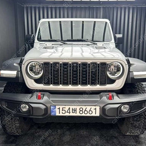 7,071 km 지프 랭글러 중고 루비콘 중고 2.0 루비콘 4도어 파워 탑 중고자동차 흰색