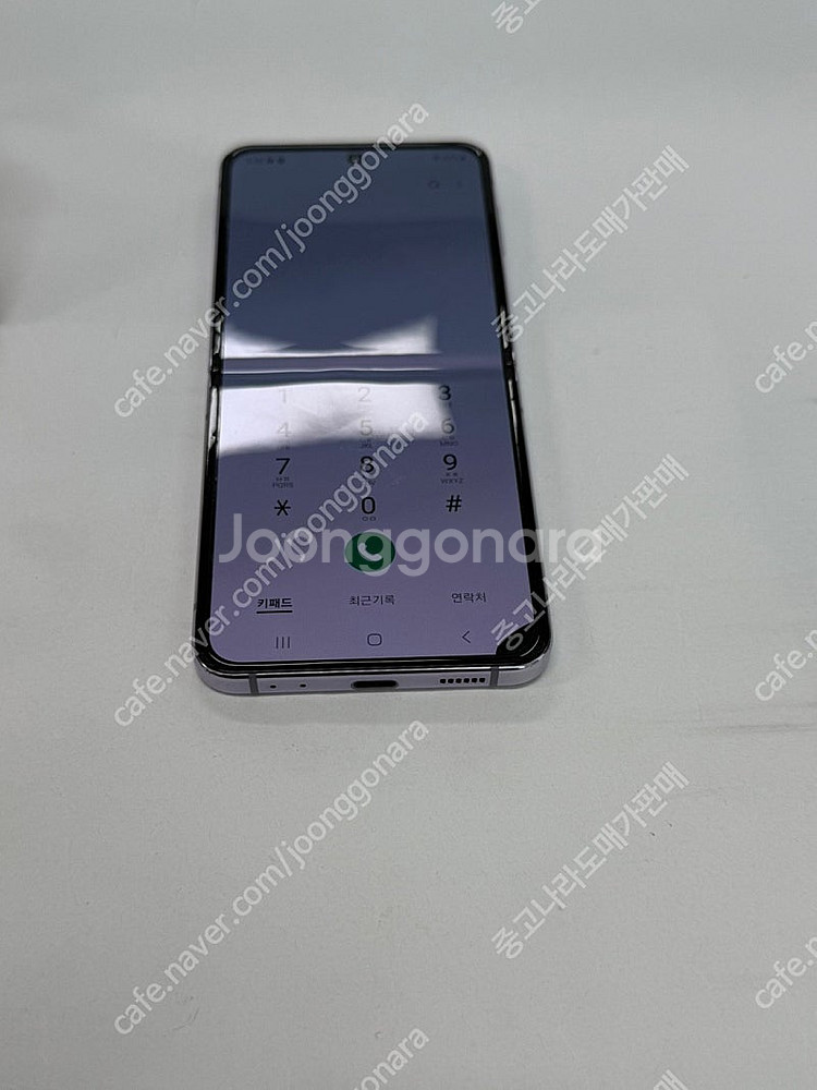 166986 갤럭시Z플립4 256GB U+ 퍼플 가성비...--8
