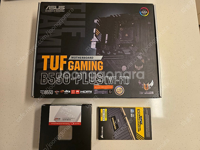AMD 5800X + ASUS B550 WIFI + 커...--0