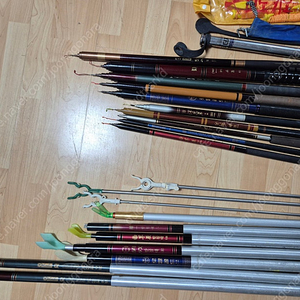 낚시대, 받침대 등