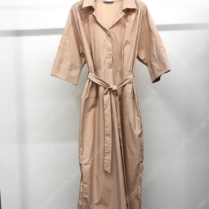 코인코즈 바스락원단 카라 원피스 F