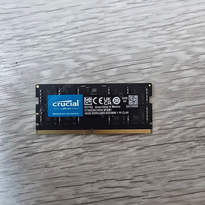 크루셜 노트북용 DDR5-5600 48GB 메모리