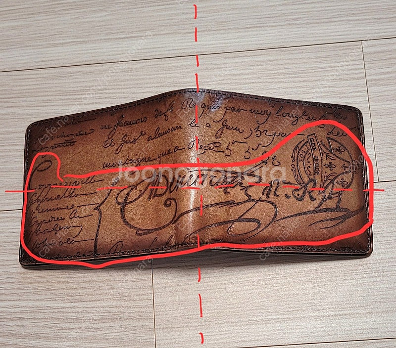 벨루티 마코레 스크리토 반지갑 (인장 초A급)--3